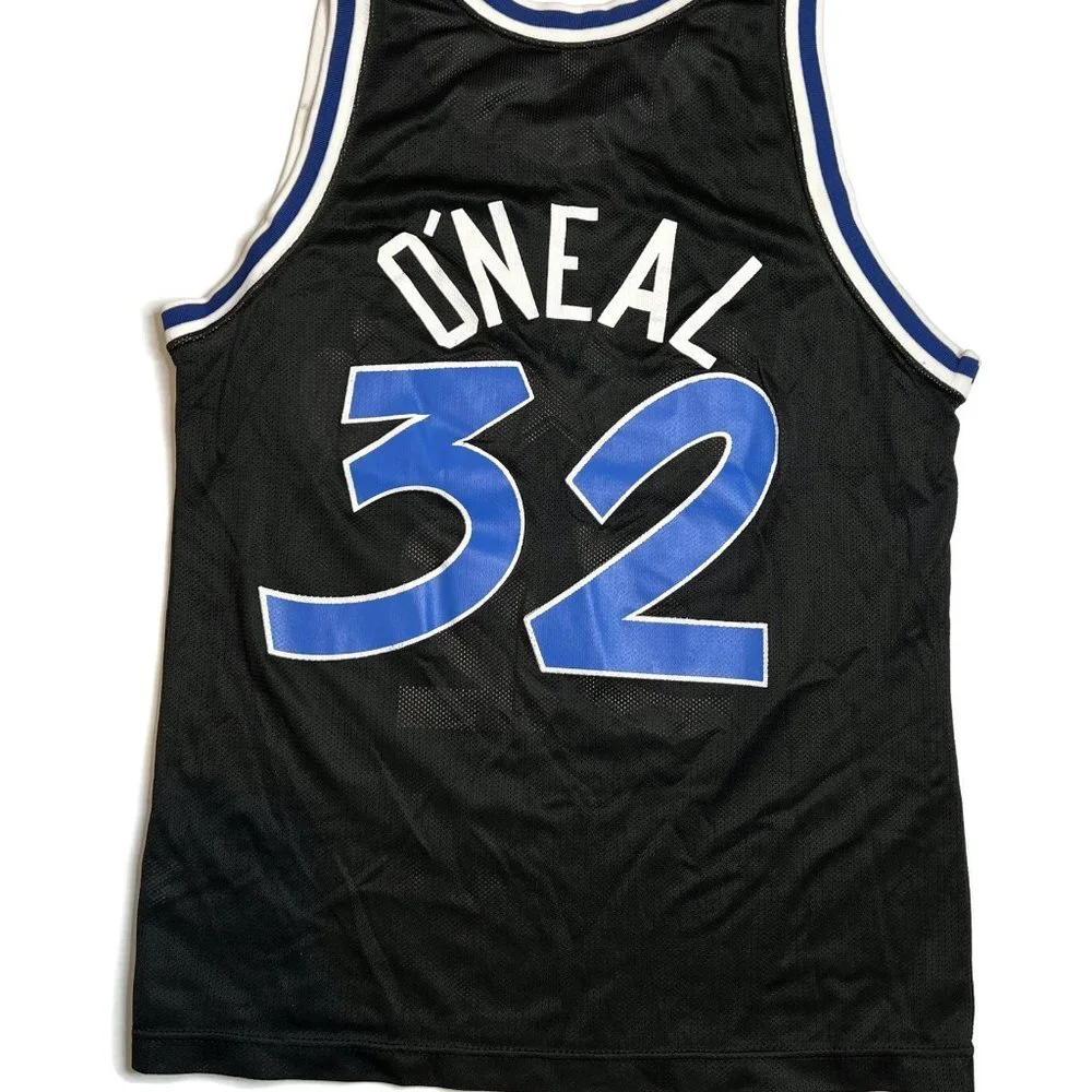 Champion Shaquille O’Neal‎ Orlando Magic Jersey Sz 40 Black Vintage 90s Shaq #32